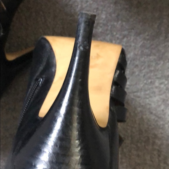 Nine West Hamish peep toe strapped heels - Picture 6 of 8